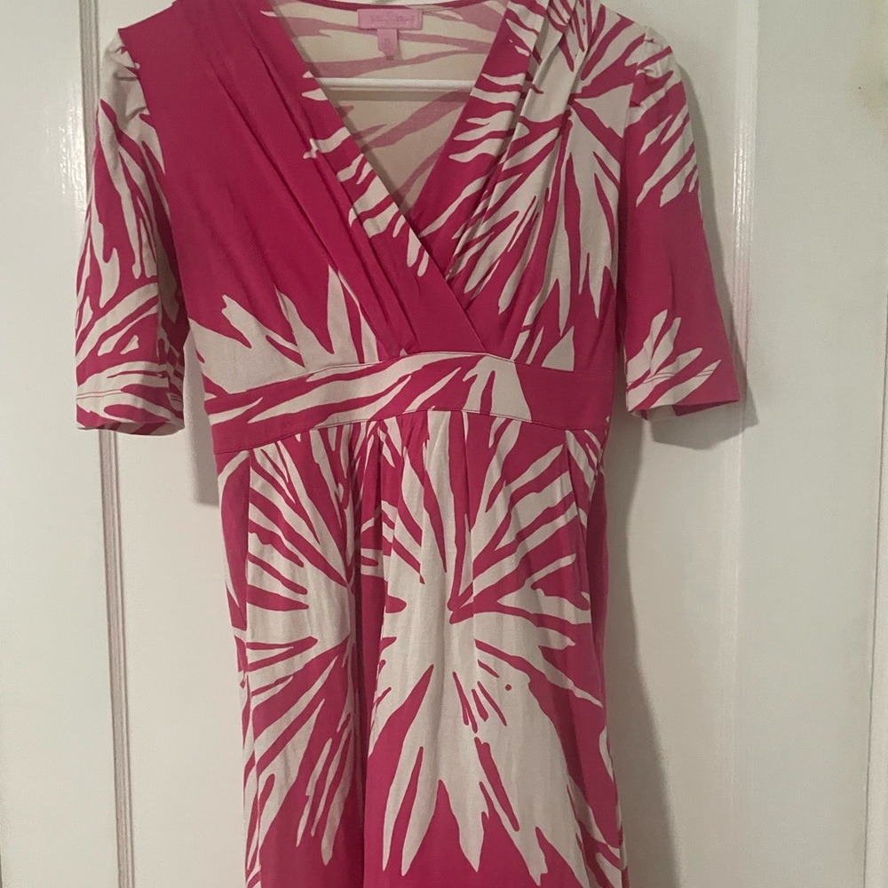 Lilly Pulitzer Bellanna Dress XS Azalea Fern